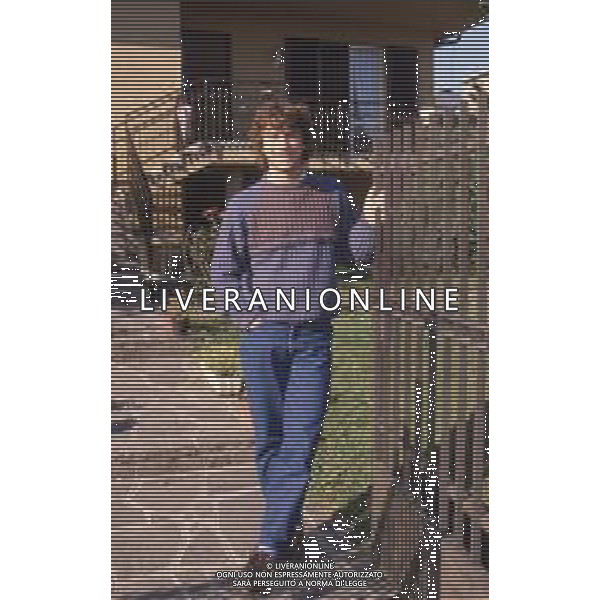 DIAP-RETROSPETTIVA STEFANO BORGONOVO CALCIATORE NELLA FOTO STEFANO BORGONOVO NELL\'ANNO 1985 FOTO MASSIMO BIANCHI-AG ALDO LIVERANI SAS