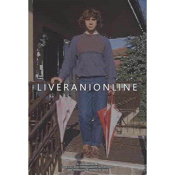 DIAP-RETROSPETTIVA STEFANO BORGONOVO CALCIATORE NELLA FOTO STEFANO BORGONOVO NELL\'ANNO 1985 FOTO MASSIMO BIANCHI-AG ALDO LIVERANI SAS