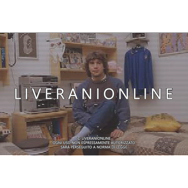 DIAP-RETROSPETTIVA STEFANO BORGONOVO CALCIATORE NELLA FOTO STEFANO BORGONOVO NELL\'ANNO 1985 FOTO MASSIMO BIANCHI-AG ALDO LIVERANI SAS