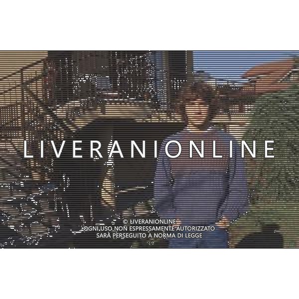 DIAP-RETROSPETTIVA STEFANO BORGONOVO CALCIATORE NELLA FOTO STEFANO BORGONOVO NELL\'ANNO 1985 FOTO MASSIMO BIANCHI-AG ALDO LIVERANI SAS