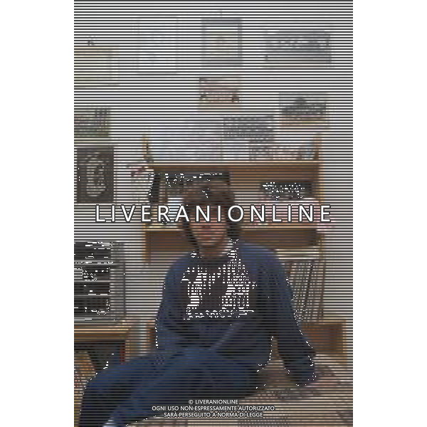 DIAP-RETROSPETTIVA STEFANO BORGONOVO CALCIATORE NELLA FOTO STEFANO BORGONOVO NELL\'ANNO 1985 FOTO MASSIMO BIANCHI-AG ALDO LIVERANI SAS