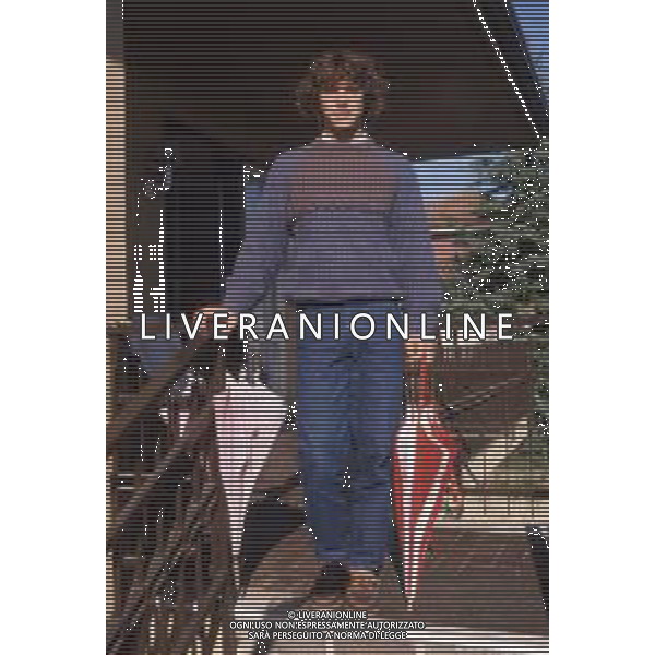 DIAP-RETROSPETTIVA STEFANO BORGONOVO CALCIATORE NELLA FOTO STEFANO BORGONOVO NELL\'ANNO 1985 FOTO MASSIMO BIANCHI-AG ALDO LIVERANI SAS