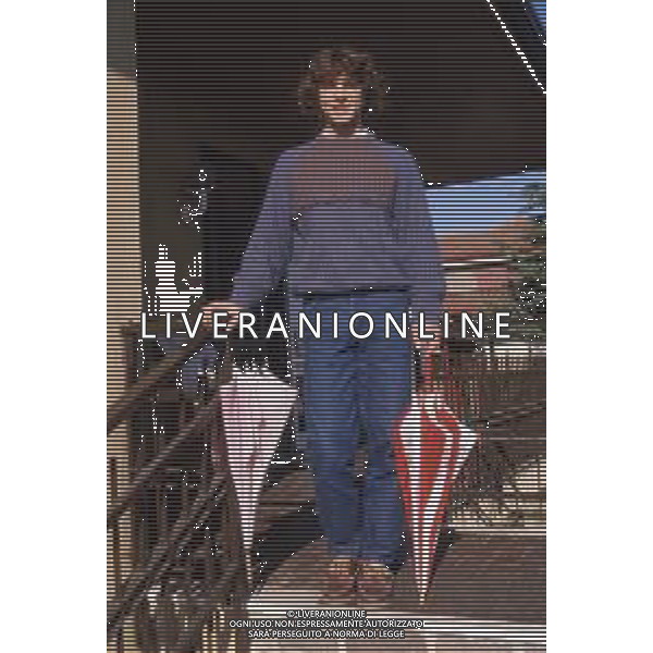 DIAP-RETROSPETTIVA STEFANO BORGONOVO CALCIATORE NELLA FOTO STEFANO BORGONOVO NELL\'ANNO 1985 FOTO MASSIMO BIANCHI-AG ALDO LIVERANI SAS