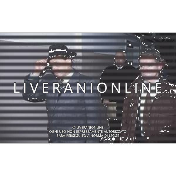 DIAP-RETROSPETTIVA SILVIO BERLUSCONI PRESIDENTE MILAN E PRESIDENTE RUGBY MEDIOLANUM NELLA FOTO SILVIO BERLUSCONI A MILANO NELL\'ANNO 1991-1992 IN VISITA ALLA SQUADRA DI RUGBY AG ALDO LIVERANI SAS