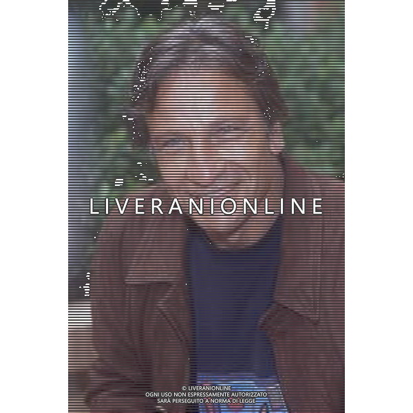 DIAP-RETROSPETTIVA VITTORIO MEZZOGIORNO ATTORE NNELLA FOTO VITTORIO MEZZOGIORNO A MILANO NELL\'ANNO 1991 AG ALDO LIVERANI SAS