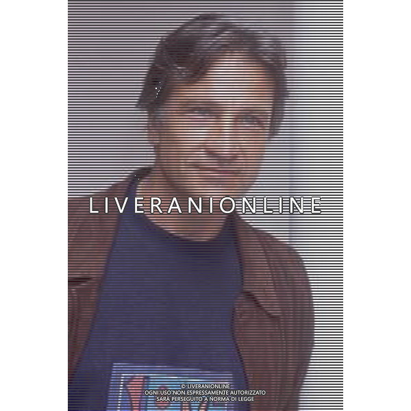 DIAP-RETROSPETTIVA VITTORIO MEZZOGIORNO ATTORE NNELLA FOTO VITTORIO MEZZOGIORNO A MILANO NELL\'ANNO 1991 AG ALDO LIVERANI SAS