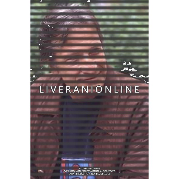 DIAP-RETROSPETTIVA VITTORIO MEZZOGIORNO ATTORE NNELLA FOTO VITTORIO MEZZOGIORNO A MILANO NELL\'ANNO 1991 AG ALDO LIVERANI SAS