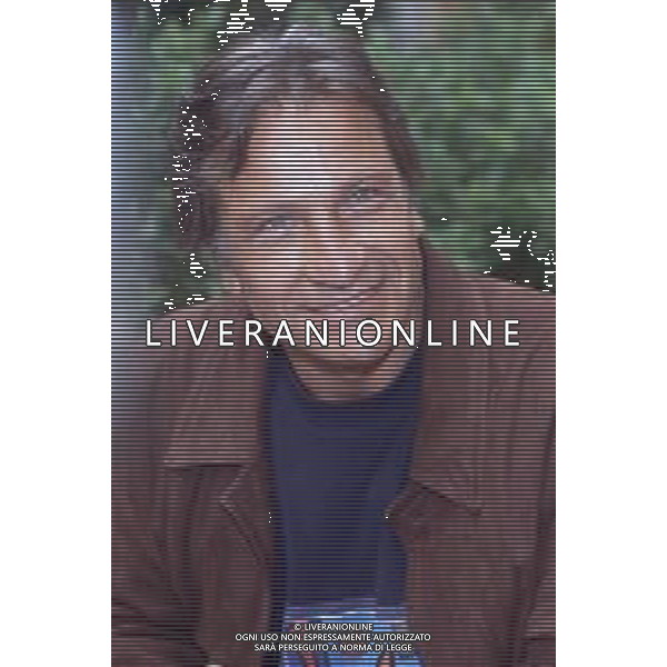 DIAP-RETROSPETTIVA VITTORIO MEZZOGIORNO ATTORE NNELLA FOTO VITTORIO MEZZOGIORNO A MILANO NELL\'ANNO 1991 AG ALDO LIVERANI SAS