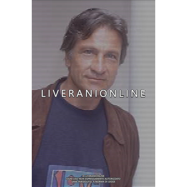 DIAP-RETROSPETTIVA VITTORIO MEZZOGIORNO ATTORE NNELLA FOTO VITTORIO MEZZOGIORNO A MILANO NELL\'ANNO 1991 AG ALDO LIVERANI SAS