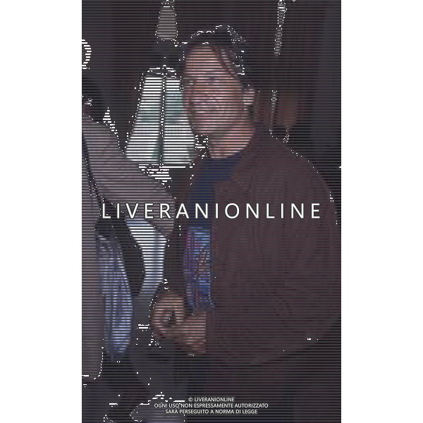 DIAP-RETROSPETTIVA VITTORIO MEZZOGIORNO ATTORE NNELLA FOTO VITTORIO MEZZOGIORNO A MILANO NELL\'ANNO 1991 AG ALDO LIVERANI SAS