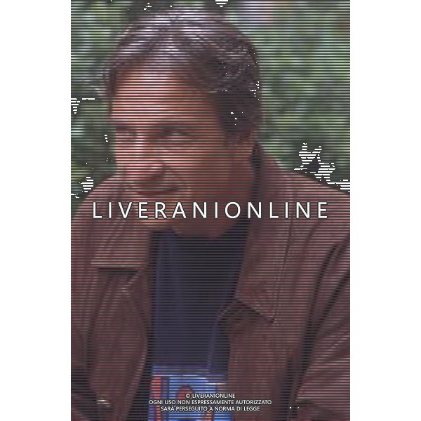 DIAP-RETROSPETTIVA VITTORIO MEZZOGIORNO ATTORE NNELLA FOTO VITTORIO MEZZOGIORNO A MILANO NELL\'ANNO 1991 AG ALDO LIVERANI SAS