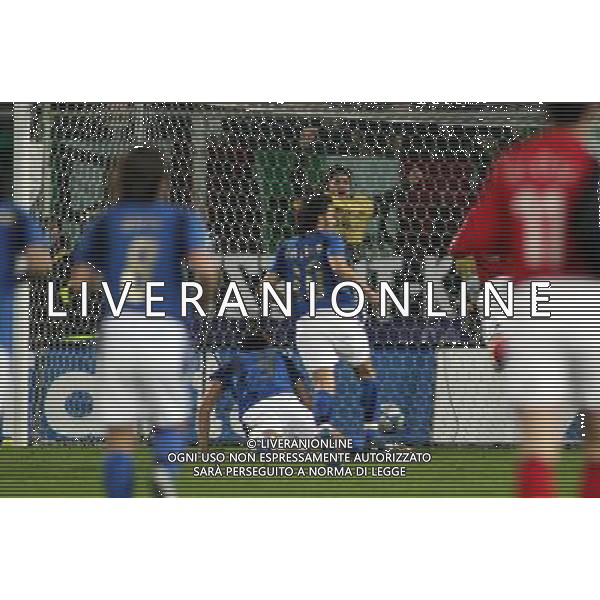 ITALIA-GERMANIA NELLA FOTO: GOL DI TONI PH NUCCI/AG LIVERANI