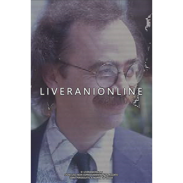 DIAP-RETROSPETTIVA MAURIZIO NICHETTI ATTORE NELLA FOTO MAURIZIO NICHETTI A MILANO NELL\'ANNO 1991 AG ALDO LIVERANI SAS