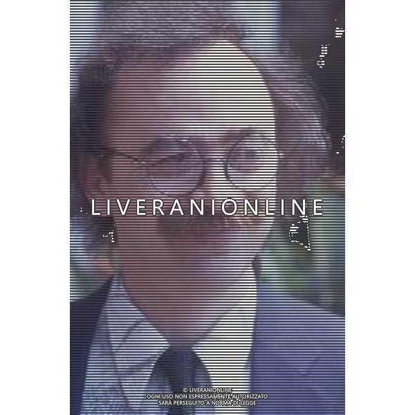 DIAP-RETROSPETTIVA MAURIZIO NICHETTI ATTORE NELLA FOTO MAURIZIO NICHETTI A MILANO NELL\'ANNO 1991 AG ALDO LIVERANI SAS