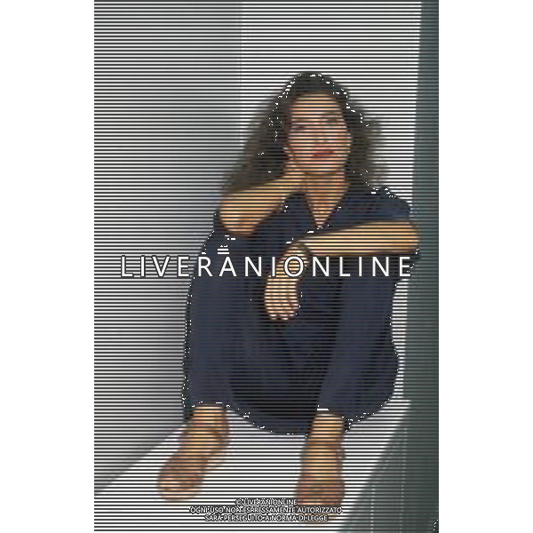 DIAP-RETROSPETTIVA GRAZIA DI MICHELE CANTANTE NELLA FOTO GRAZIA DI MICHELE A SANREMO NELL\'ANNO 1991 AG ALDO LIVERANI SAS