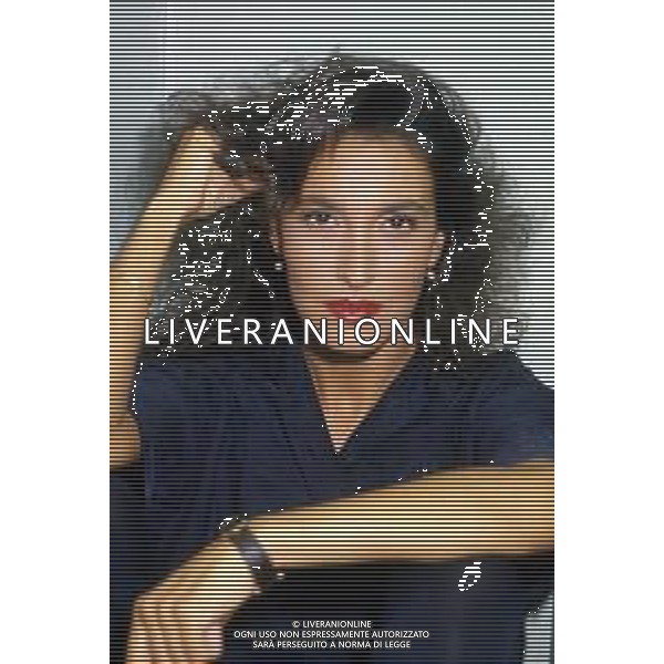 DIAP-RETROSPETTIVA GRAZIA DI MICHELE CANTANTE NELLA FOTO GRAZIA DI MICHELE A SANREMO NELL\'ANNO 1991 AG ALDO LIVERANI SAS