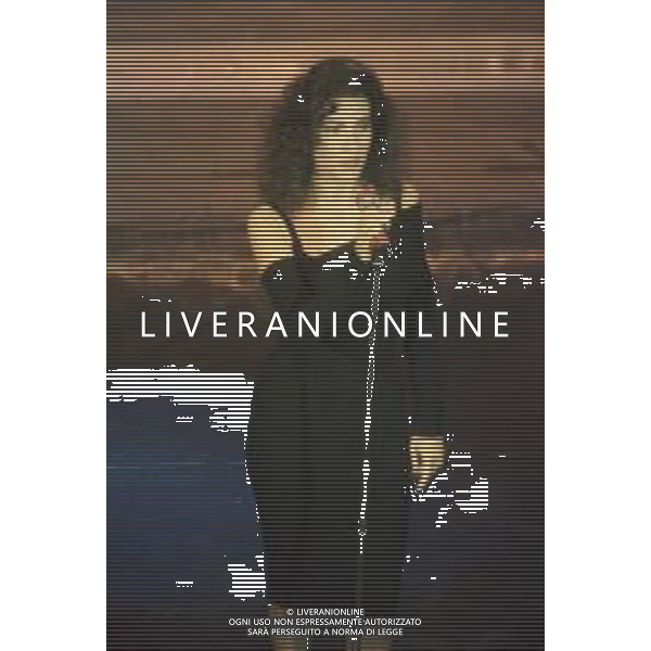 DIAP-RETROSPETTIVA GRAZIA DI MICHELE CANTANTE NELLA FOTO GRAZIA DI MICHELE A SANREMO NELL\'ANNO 1991 AG ALDO LIVERANI SAS