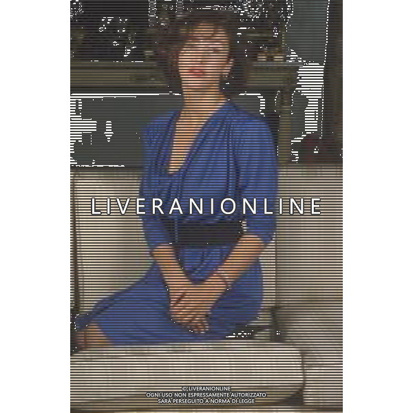 DIAP-RETROSPETTIVA BETRICE PALME ATTRICE NELLA FOTO BEATRICE PALME NELL\'ANNO 1985 AG ALDO LIVERANI SAS