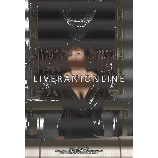 DIAP-RETROSPETTIVA BETRICE PALME ATTRICE NELLA FOTO BEATRICE PALME NELL\'ANNO 1985 AG ALDO LIVERANI SAS