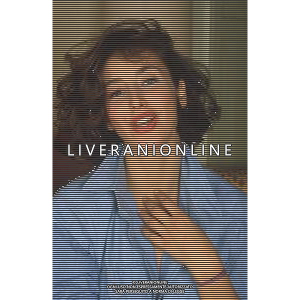 DIAP-RETROSPETTIVA BETRICE PALME ATTRICE NELLA FOTO BEATRICE PALME NELL\'ANNO 1985 AG ALDO LIVERANI SAS