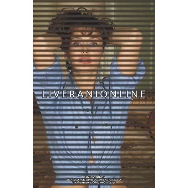 DIAP-RETROSPETTIVA BETRICE PALME ATTRICE NELLA FOTO BEATRICE PALME NELL\'ANNO 1985 AG ALDO LIVERANI SAS