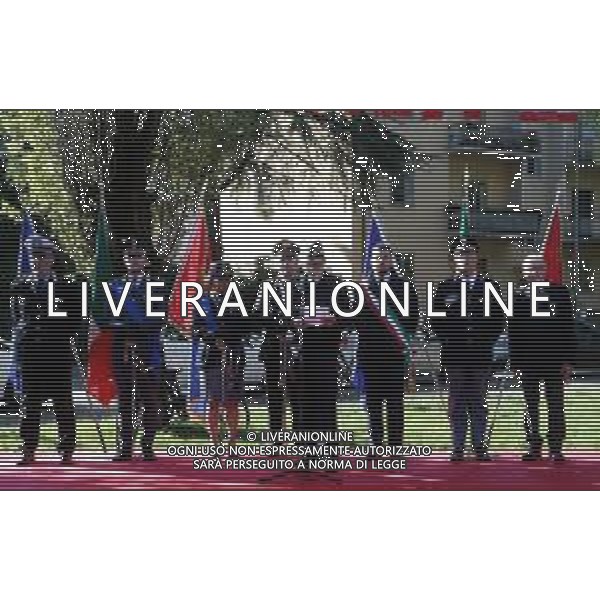 IMOLA 04 11 2025 Cerimonia del 4 Novembre: Imola celebra l’Unita’ Nazionale e le Forze Armate NELLA FOTO IMOLA 04 11 2025 Cerimonia del 4 Novembre: Imola celebra l’Unita’ Nazionale e le Forze Armate NELLA FOTO Monumento ai Caduti della Prima Guerra Mondiale, nel giardino ‘Stefanino Curti’. COL.FRANCO CAMAGGI ©SANNA - AGENZIA ALDO LIVERANI SAS