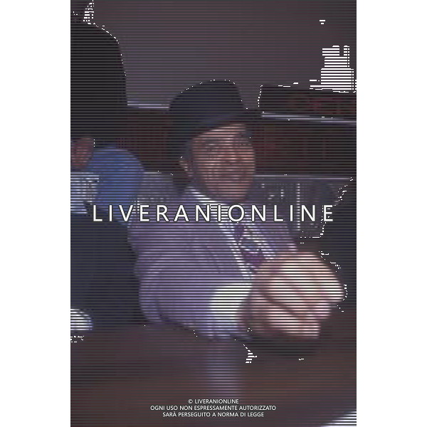 DIAP-RETROSPETTIVA JOHN CARL HENDRICKS CANTANTE E JAZZISTA NELLA FOTO JOHN CARL HENDRICKS A MILANO NELL\'ANNO 1991 AG ALDO LIVERANI SAS