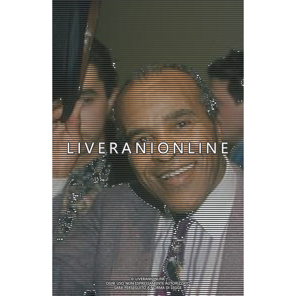 DIAP-RETROSPETTIVA JOHN CARL HENDRICKS CANTANTE E JAZZISTA NELLA FOTO JOHN CARL HENDRICKS A MILANO NELL\'ANNO 1991 AG ALDO LIVERANI SAS