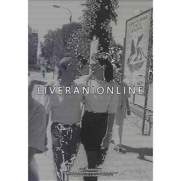 NEG-RETROSPETTIVA KELLY MC GILLIS ATTRICE NELLA FOTO KELLY MC GILLIS A VENEZIA NELL\'ANNO 1987 AG ALDO LIVERANI SAS