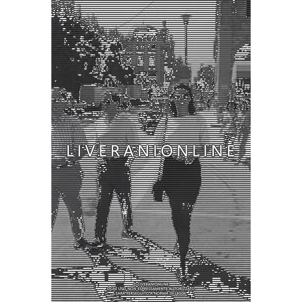 NEG-RETROSPETTIVA KELLY MC GILLIS ATTRICE NELLA FOTO KELLY MC GILLIS A VENEZIA NELL\'ANNO 1987 AG ALDO LIVERANI SAS