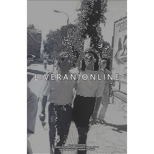 NEG-RETROSPETTIVA KELLY MC GILLIS ATTRICE NELLA FOTO KELLY MC GILLIS A VENEZIA NELL\'ANNO 1987 AG ALDO LIVERANI SAS