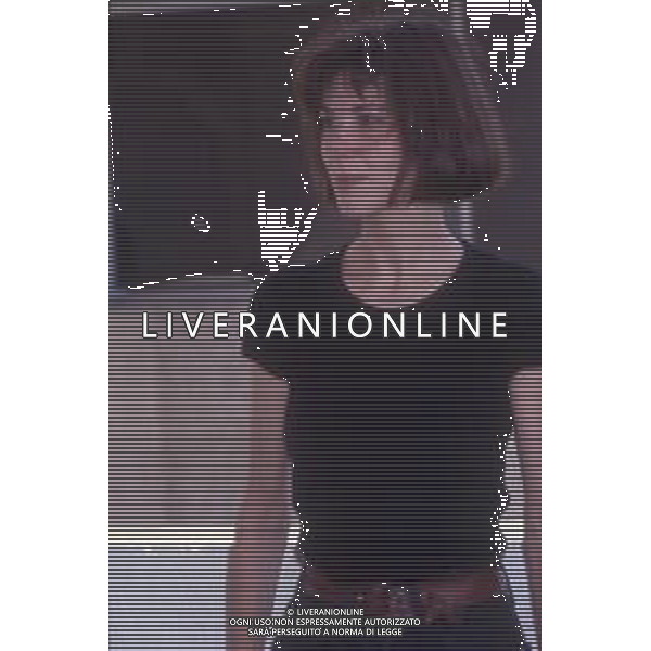 DIAP-RETROSPETTIVA ANN ROUSSELL ATTRICE NELLA FOTO ANN ROUSSELL A CANNES NELL\'ANNO 1991 AG ALDO LIVERANI SAS