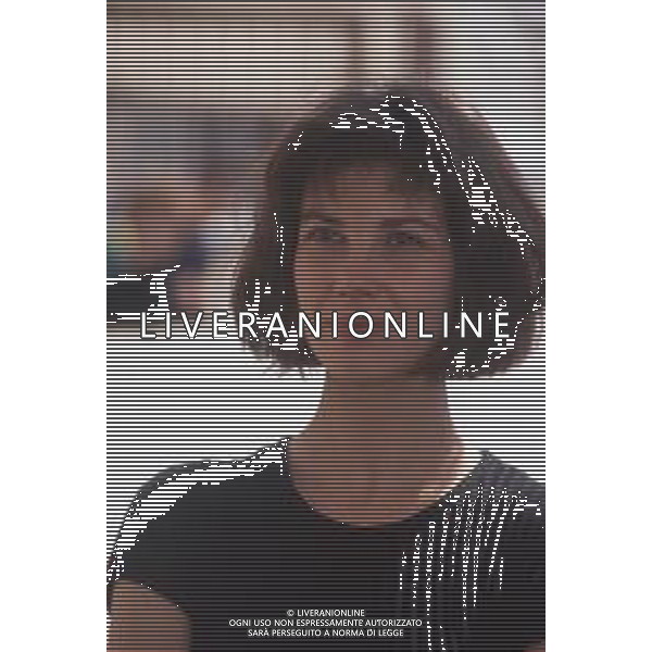 DIAP-RETROSPETTIVA ANN ROUSSELL ATTRICE NELLA FOTO ANN ROUSSELL A CANNES NELL\'ANNO 1991 AG ALDO LIVERANI SAS