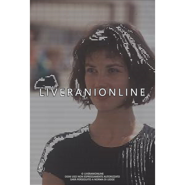 DIAP-RETROSPETTIVA ANN ROUSSELL ATTRICE NELLA FOTO ANN ROUSSELL A CANNES NELL\'ANNO 1991 AG ALDO LIVERANI SAS