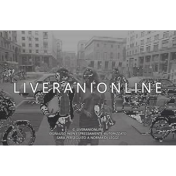 NEG-RETROSPETTIVA CATHERINE DENEUVE ATTRICE NELLA FOTO CATHERINE DENEUVE IN TERRAZZA MARTINI A MILANO ALLA PRESENTAZIONE DEL FILM “ULTIMO METRO“ IL GIORNO 10-04-1981 AG ALDO LIVERANI SAS