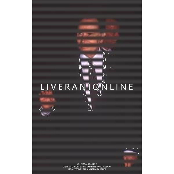 DIAP-RETROSPETTIVA FRANCOIS MITTERAND POLITICO NELLA FOTO FRANCOIS MITTERAND A VENEZIA NELL\'ANNO 1987 AG ALDO LIVERANI SAS