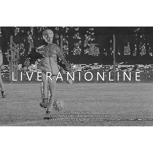 NEG- RETROSPETTIVA GIOVANNI TRAPATTONI ALLENATORE INTER NELLA FOTO GIOVANNI TRAPATTONI NELL’ANNO 1989 DURANTE L’ALLENAMENTO AG ALDO LIVERANI SAS