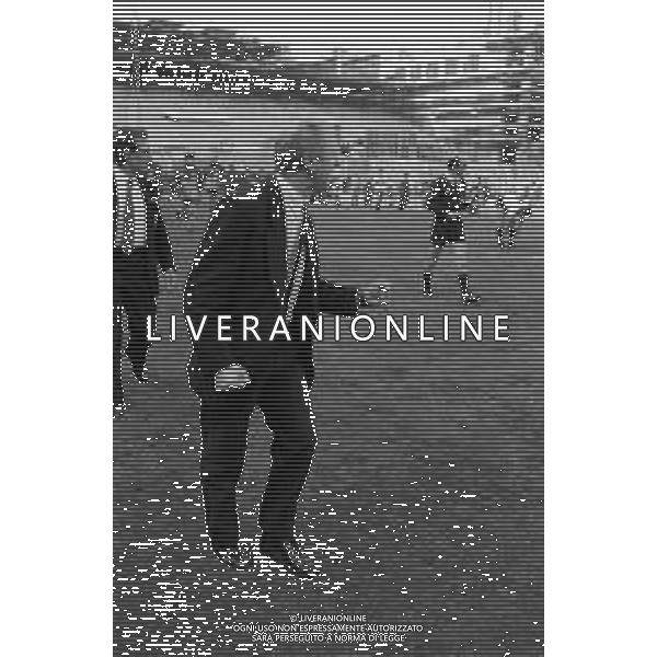 NEG- RETROSPETTIVA GIOVANNI TRAPATTONI ALLENATORE INTER NELLA FOTO GIOVANNI TRAPATTONI NELL’ANNO 1989 AG ALDO LIVERANI SAS