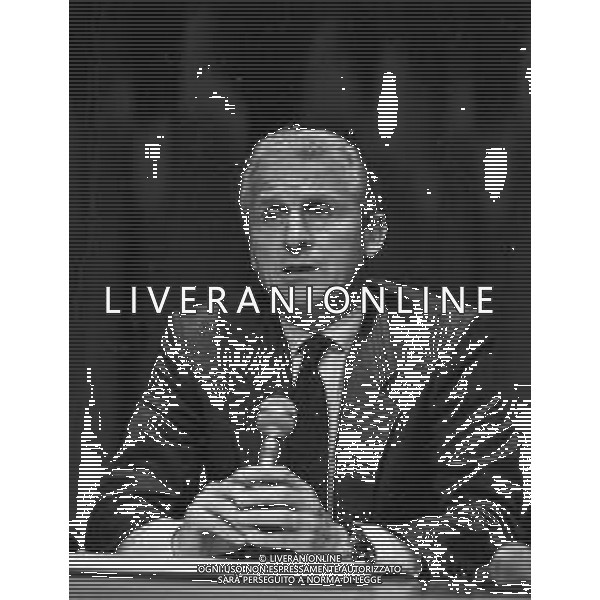 NEG- RETROSPETTIVA GIOVANNI TRAPATTONI ALLENATORE INTER NELLA FOTO GIOVANNI TRAPATTONI NELL’ANNO 1989 A RHO (MILANO) AG ALDO LIVERANI SAS