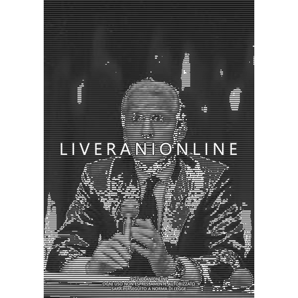 NEG- RETROSPETTIVA GIOVANNI TRAPATTONI ALLENATORE INTER NELLA FOTO GIOVANNI TRAPATTONI NELL’ANNO 1989 A RHO (MILANO) AG ALDO LIVERANI SAS