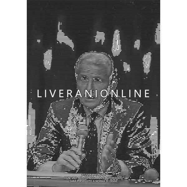 NEG- RETROSPETTIVA GIOVANNI TRAPATTONI ALLENATORE INTER NELLA FOTO GIOVANNI TRAPATTONI NELL’ANNO 1989 A RHO (MILANO) AG ALDO LIVERANI SAS