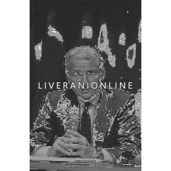 NEG- RETROSPETTIVA GIOVANNI TRAPATTONI ALLENATORE INTER NELLA FOTO GIOVANNI TRAPATTONI NELL’ANNO 1989 A RHO (MILANO) AG ALDO LIVERANI SAS