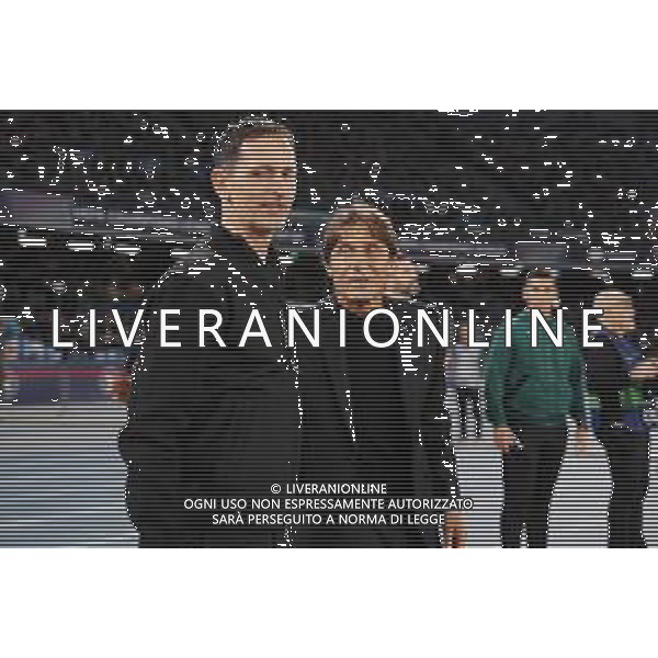 TVPM Napoli, Eintracht Frankfurt Nella Foto: Dino Toppmoller, Antonio Conte Foto Mosca, Ag.Liverani - AGENZIA ALDO LIVERANI SAS -TVPM Napoli vs Eintracht Francoforte 4a Giornata Champions League 04.11.2025