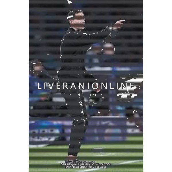 TVPM Napoli, Eintracht Frankfurt Nella Foto: Dino Toppmoller Foto Mosca, Ag.Liverani - AGENZIA ALDO LIVERANI SAS -TVPM Napoli vs Eintracht Francoforte 4a Giornata Champions League 04.11.2025