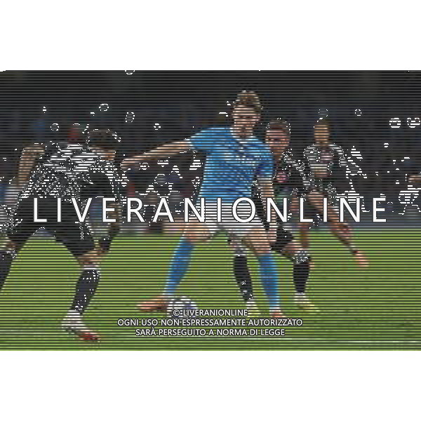 TVPM Napoli, Eintracht Frankfurt Nella Foto: Scott Francis Mctominay Foto Mosca, Ag.Liverani - AGENZIA ALDO LIVERANI SAS -TVPM Napoli vs Eintracht Francoforte 4a Giornata Champions League 04.11.2025