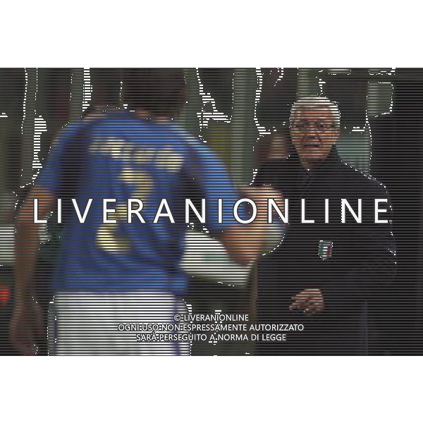 Firenze 01/03/2006 Italia-Germania Amichevole Nella foto: Lippi Marcello.* Ph Gianni Nucci/Agenzia Aldo Liverani