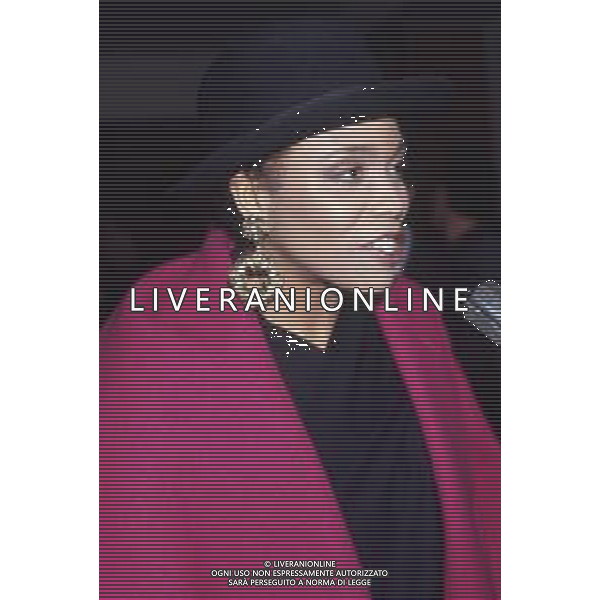 DIAP-RETROSPETTIVA DEE DEE BRIDGEWATER CANTANTE NELLA FOTO DEE DEE BRIDGEWATER A SANREMO NELL\'ANNO 1990 AG ALDO LIVERANI SAS