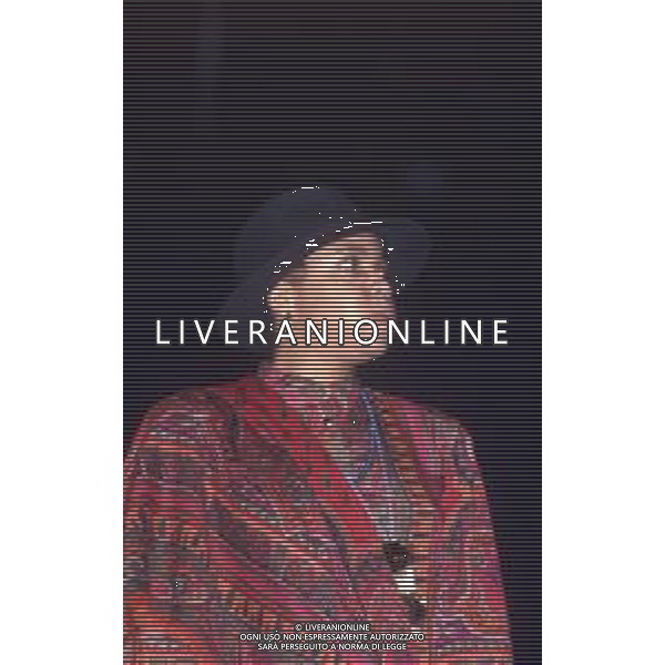 DIAP-RETROSPETTIVA DEE DEE BRIDGEWATER CANTANTE NELLA FOTO DEE DEE BRIDGEWATER A SANREMO NELL\'ANNO 1990 AG ALDO LIVERANI SAS
