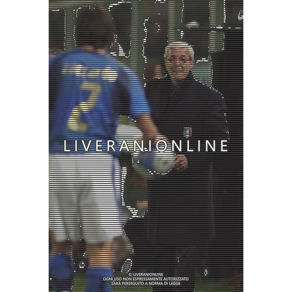 Firenze 01/03/2006 Italia-Germania Amichevole Nella foto: Lippi Marcello.* Ph Gianni Nucci/Agenzia Aldo Liverani