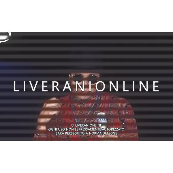 DIAP-RETROSPETTIVA DEE DEE BRIDGEWATER CANTANTE NELLA FOTO DEE DEE BRIDGEWATER A SANREMO NELL\'ANNO 1990 AG ALDO LIVERANI SAS